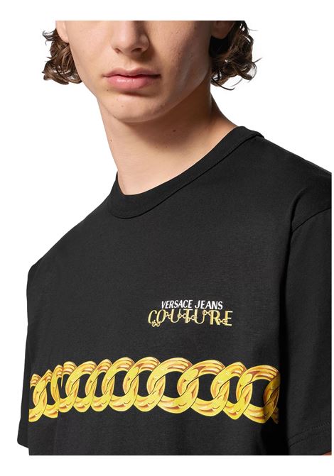 Versace Jeans CoutureT-shirt con stampa VERSACE JEANS COUTURE | T-shirt | 75GAHF02 CJ00FG89